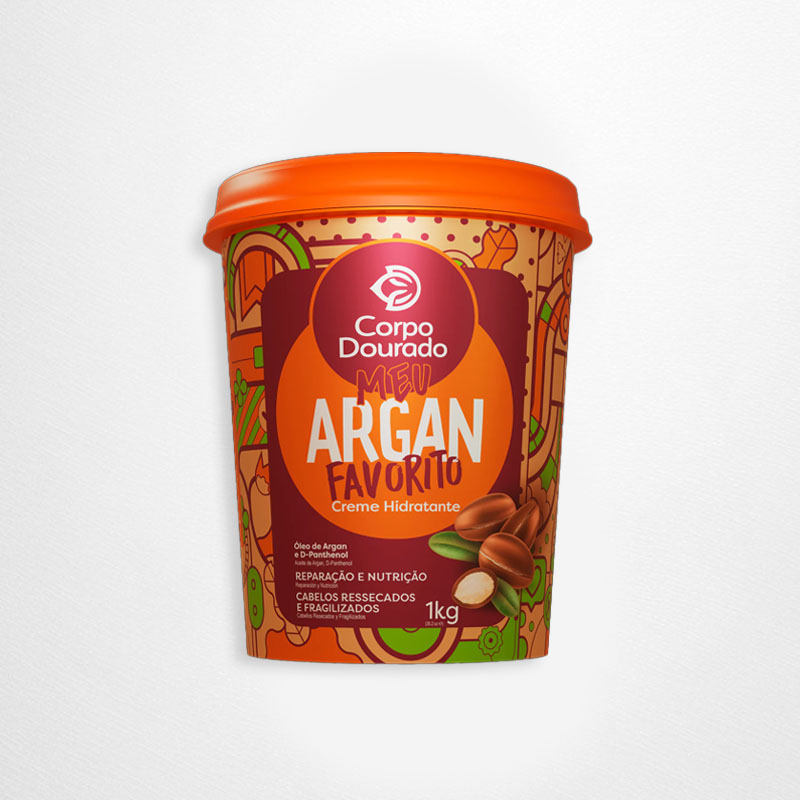 Crema Hidratante Meu Argán Favorito 1kg